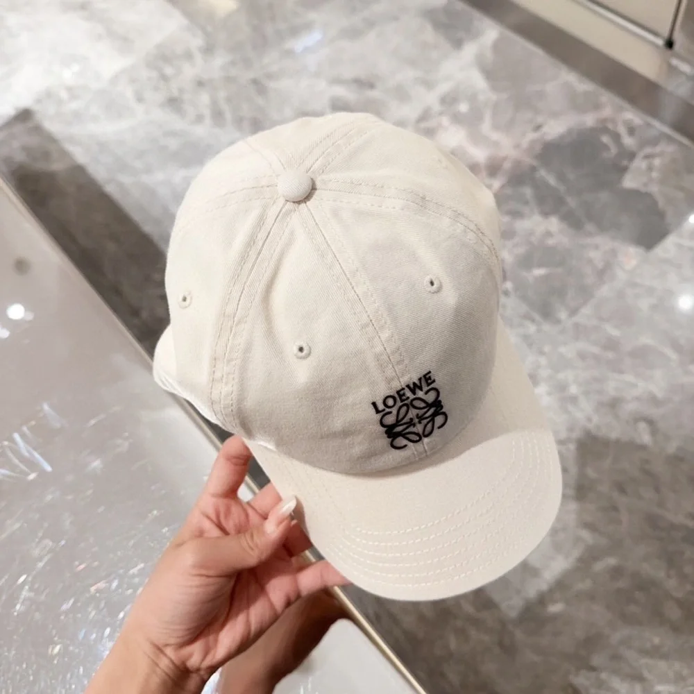 Loewe White Sun Protection Baseball Cap - Picture 6 of 6